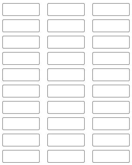 Labels Free Template