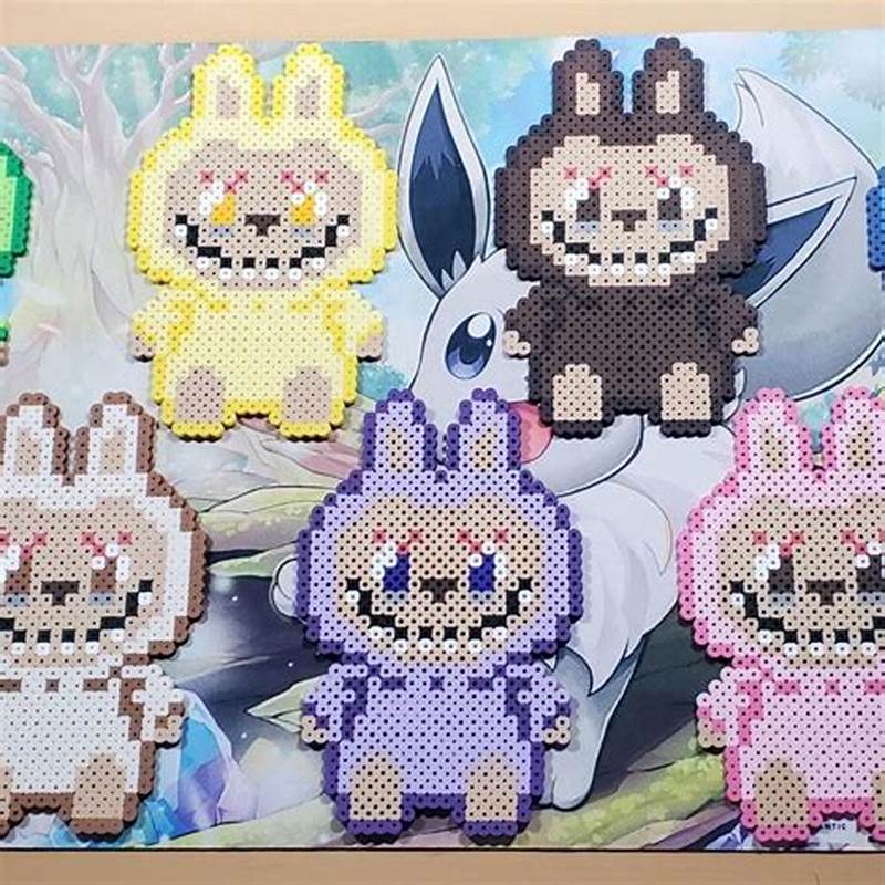 Labubu Perler Bead Pattern