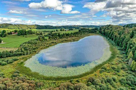 Lac de malpas à Malpas
