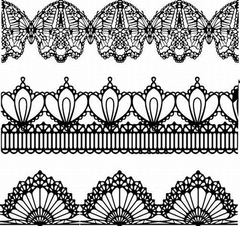 Lace Pattern Drawing