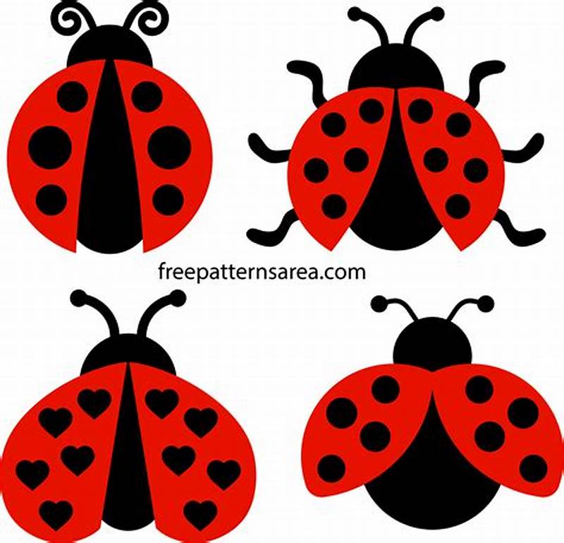Ladybug Printable Pattern