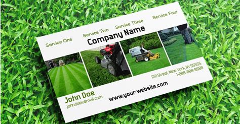 Landscaping Business Card Template