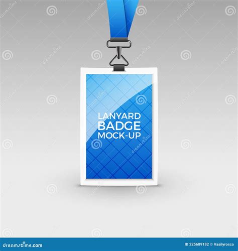 Lanyard Badge Template