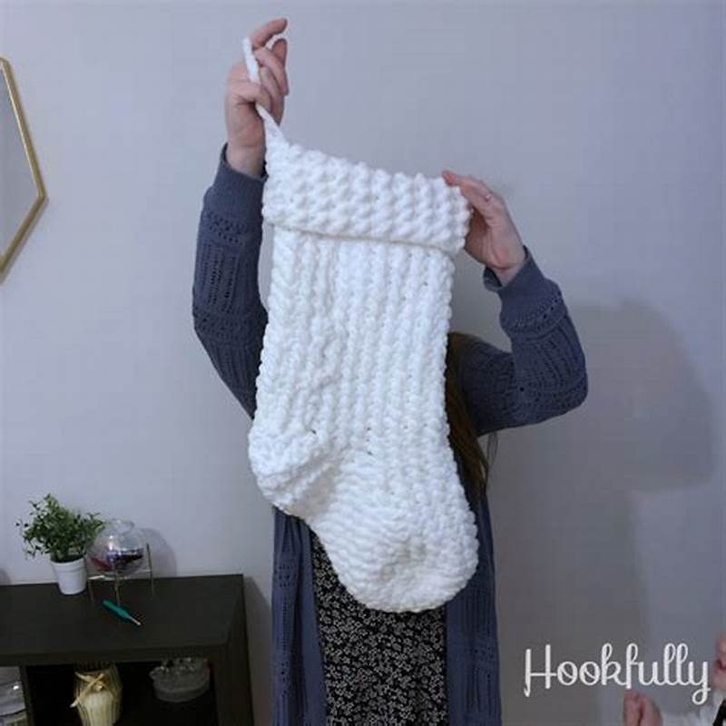 Large Crochet Stocking Pattern