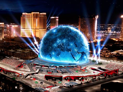 Vegas Sphere Transparent