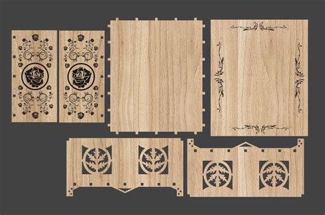 Laser Cut Box Template