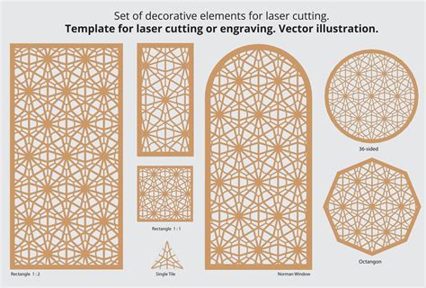 Laser Engraving Templates