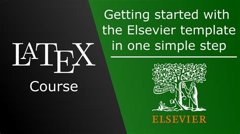 Latex Template Elsevier
