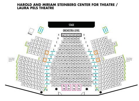 Laura Pels Theater Seating Chart