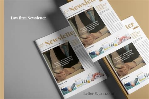 Law Firm Newsletter Templates