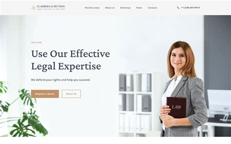 Law Firm Website Design Templates