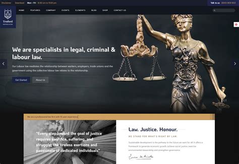 Law Website Templates