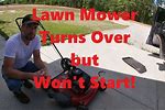 Lawn Mower Won't Fire