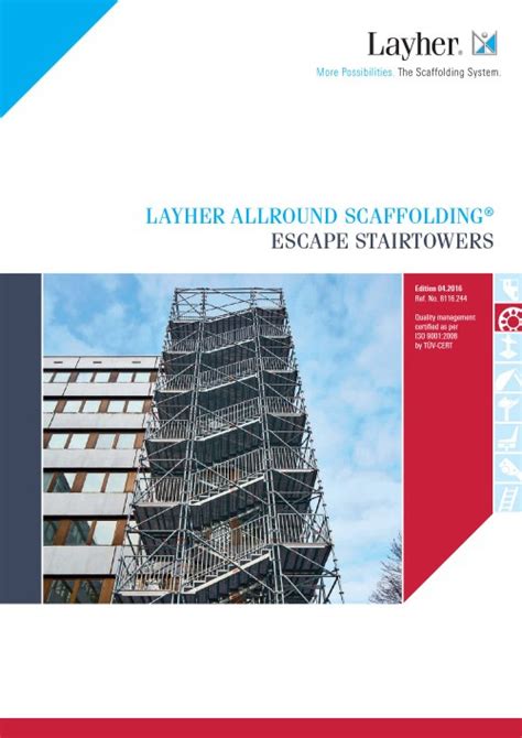 Layher Allround Scaffolding System Catalogue