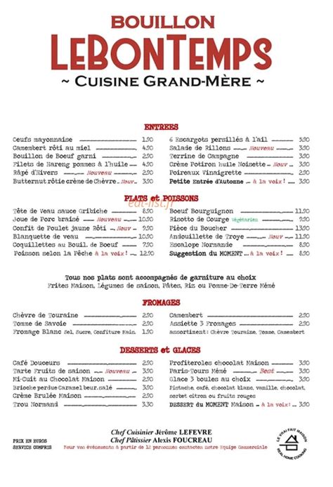 Le Bon Temps à Tours