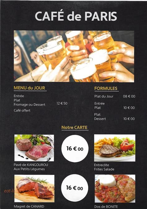 Le Café de Paris à Langeac