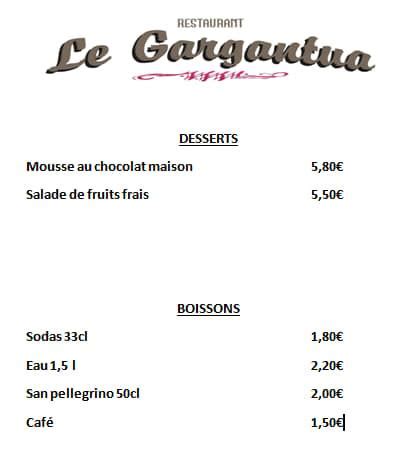 Le Gargantua à Aizenay