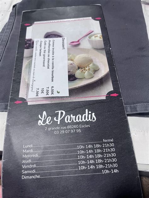 Le Paradis à Escles