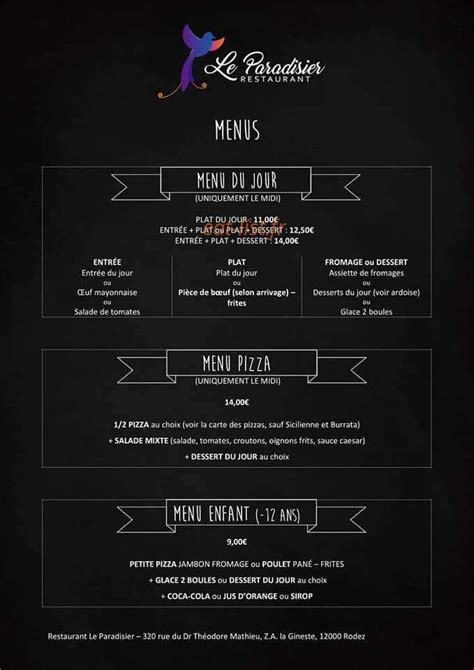 Le Paradisier à Rodez