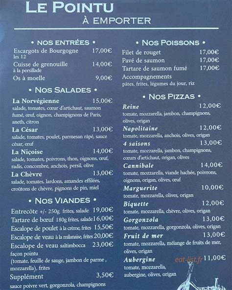 Le Pointu à Beaulieu-sur-Mer