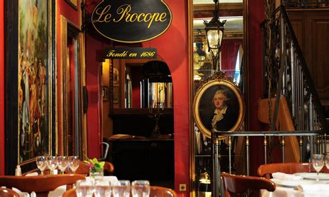Le Procope à Paris