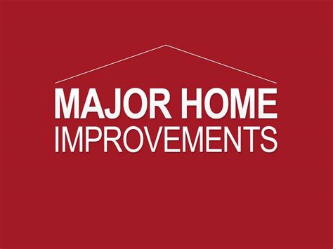 Leading home improvements