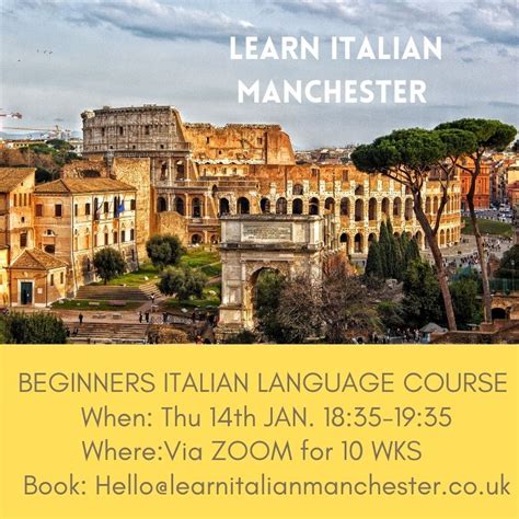 Learn Italian Manchester
