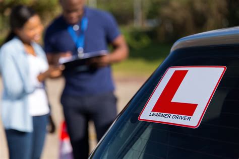 Learner driver training area