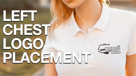 Left Chest Logo Placement Template