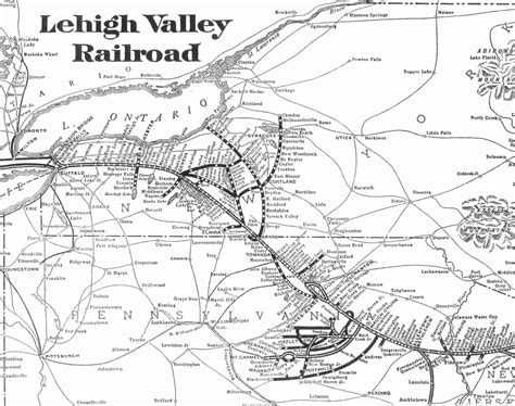 Railroad System Map