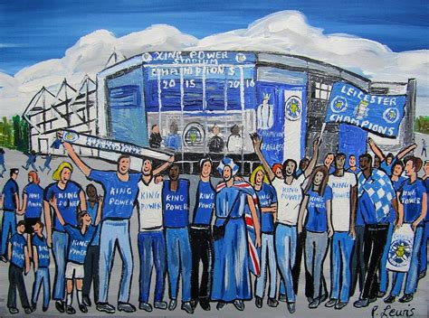 Leicester City Football Club artwork