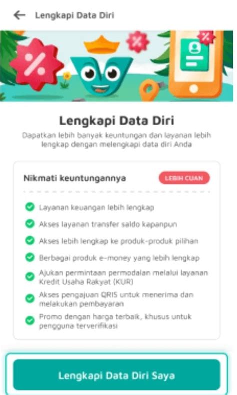 Lengkapi Data Diri