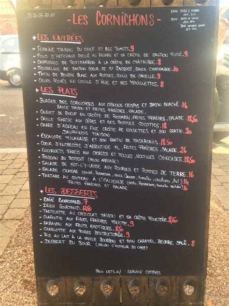 Les Cornichons à Reims