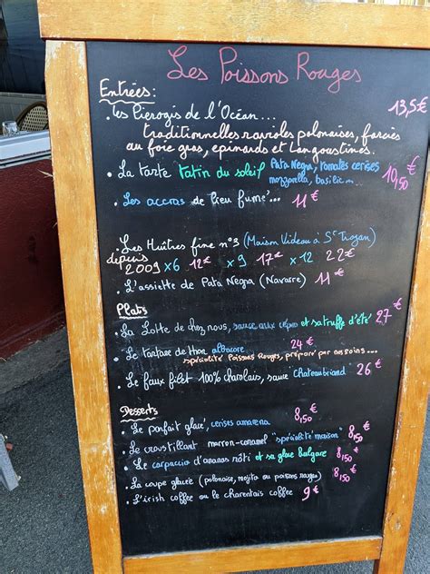 Les Poissons Rouges SAS à Saint-Trojan-les-Bains