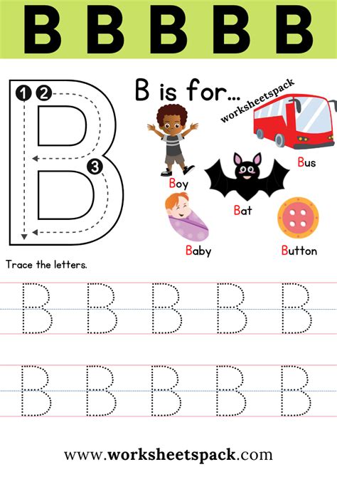 Letter B Printable Free