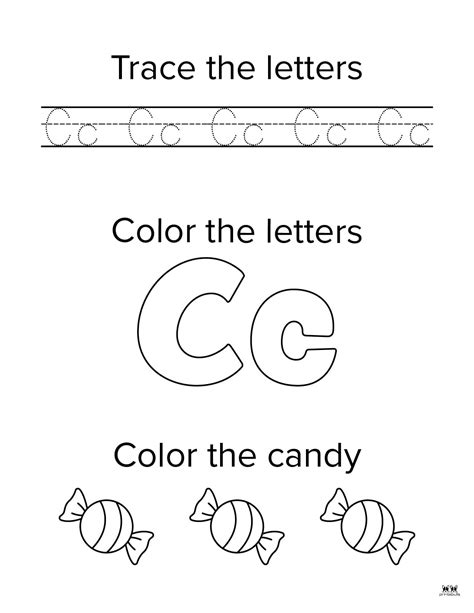 Letter C Free Printable Worksheets