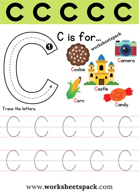 Letter C Worksheets Free Printables