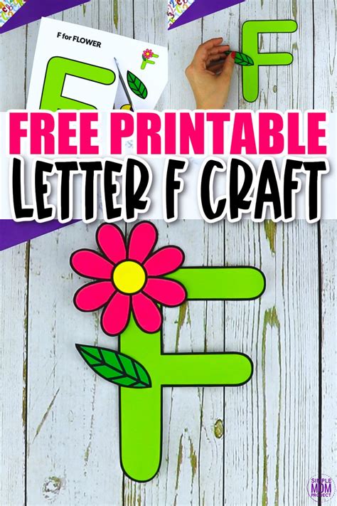 Letter F Craft Free Printable