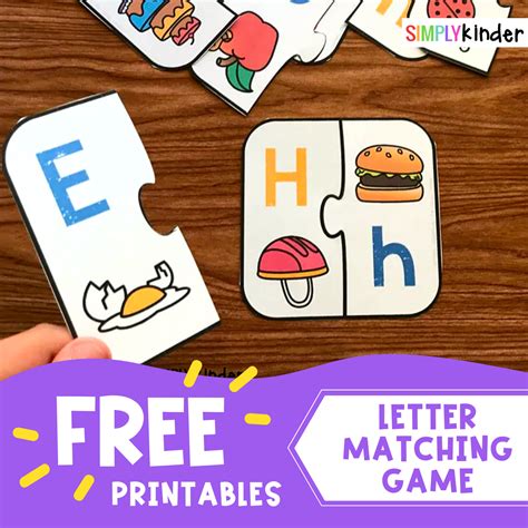 Letter Games Printable