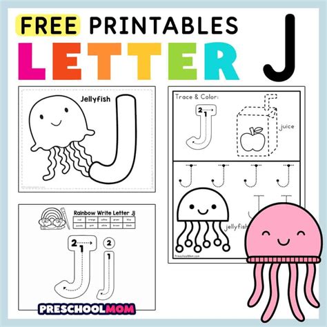 Letter J Printables