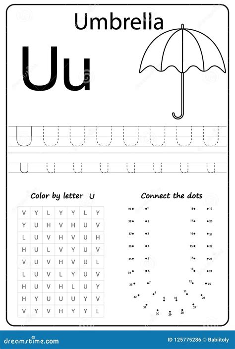 Letter U Worksheets Free Printables