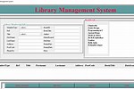 Library Management System Project Full Programming C