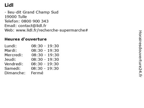 Lidl à Tulle