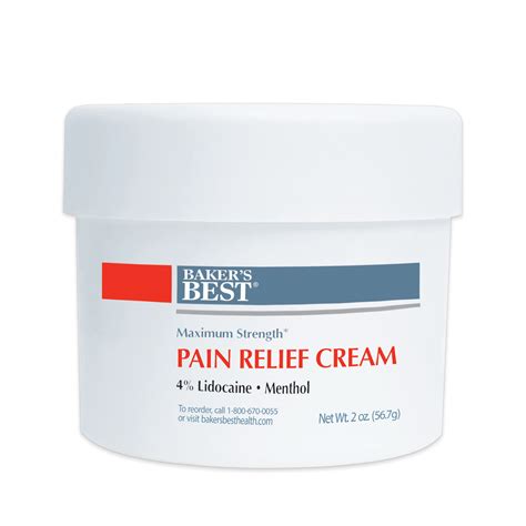 Lidocaine Pain Relief Cream