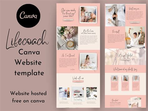 Life Coach Website Template