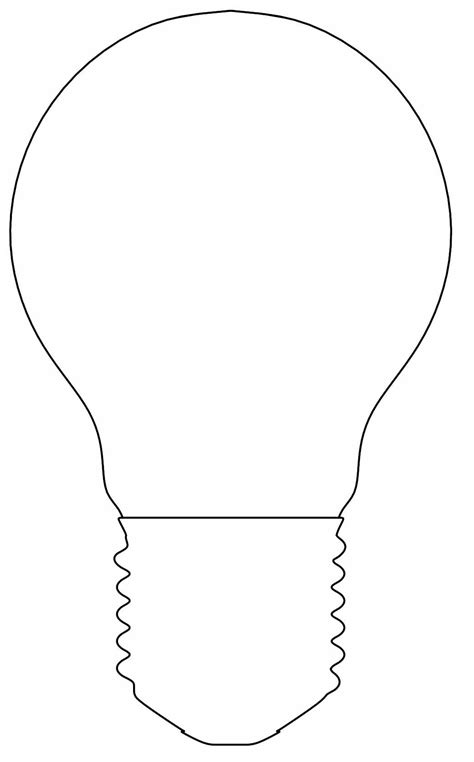Light Bulb Template
