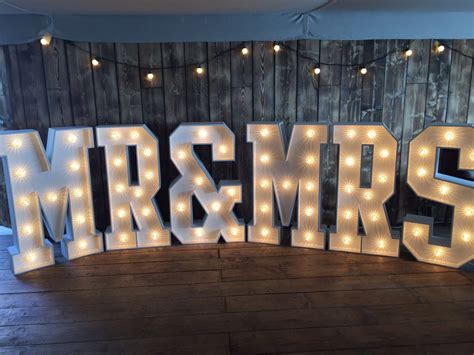 Light Up Letter Hire London - Essex Event Hire