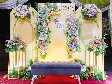 Penggunaan Warna Lilac pada Dekorasi Pernikahan