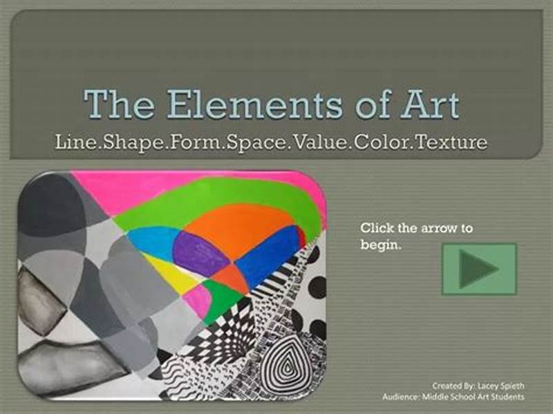 Line Shape Form Space Color Value Texture