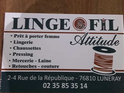 Linge et Fil à Luneray